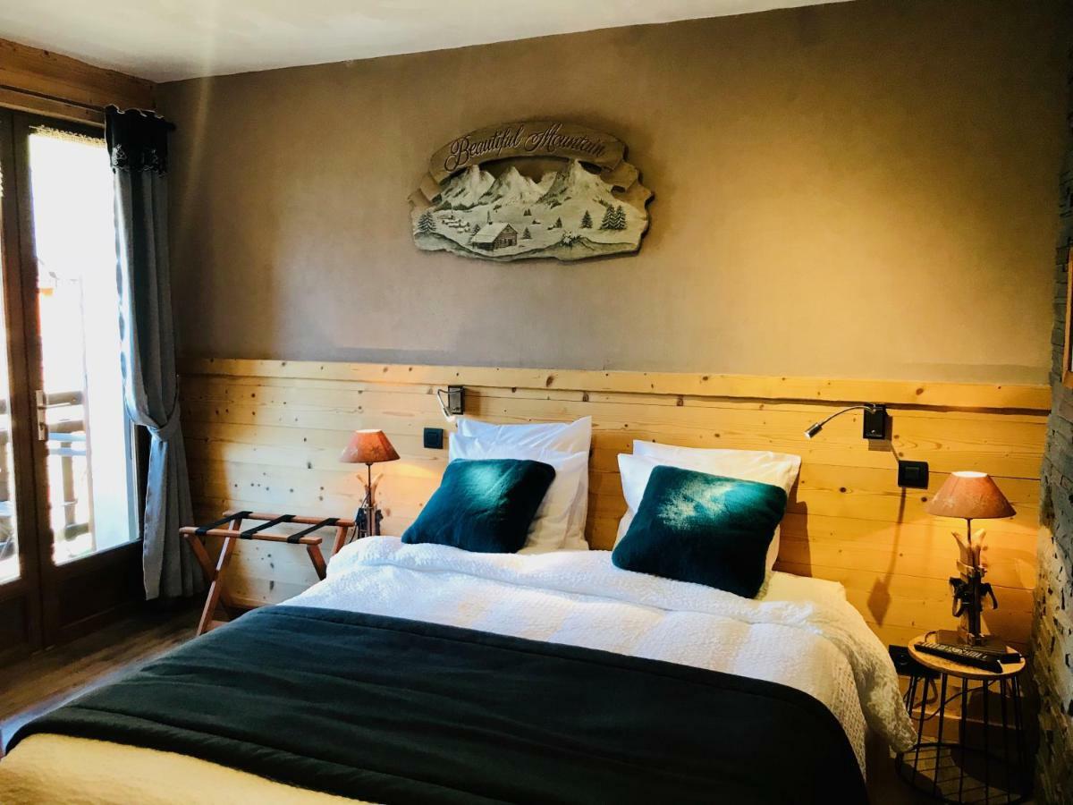 Logis Hotel Les Ancolies Areches Ngoại thất bức ảnh